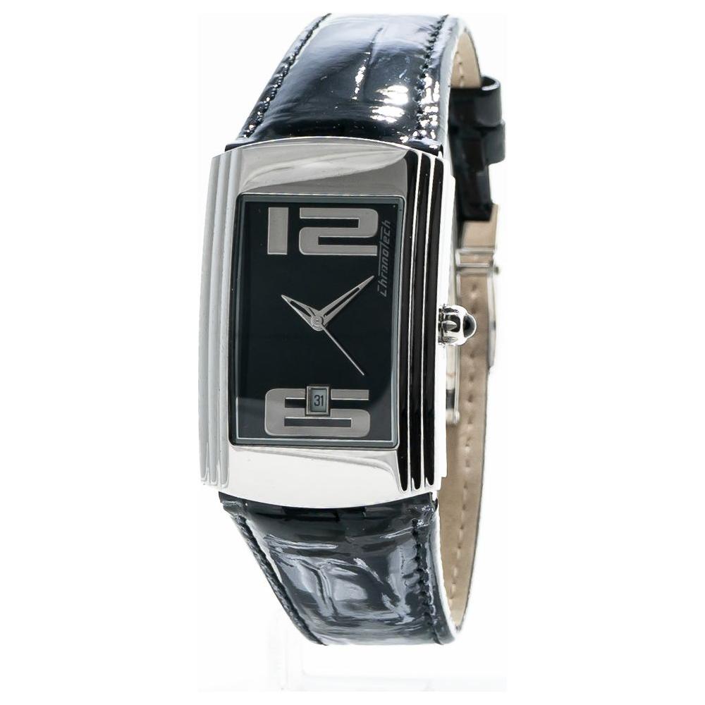 Chronotech Silver Steel Watch Chronotech Dark Slate Gray