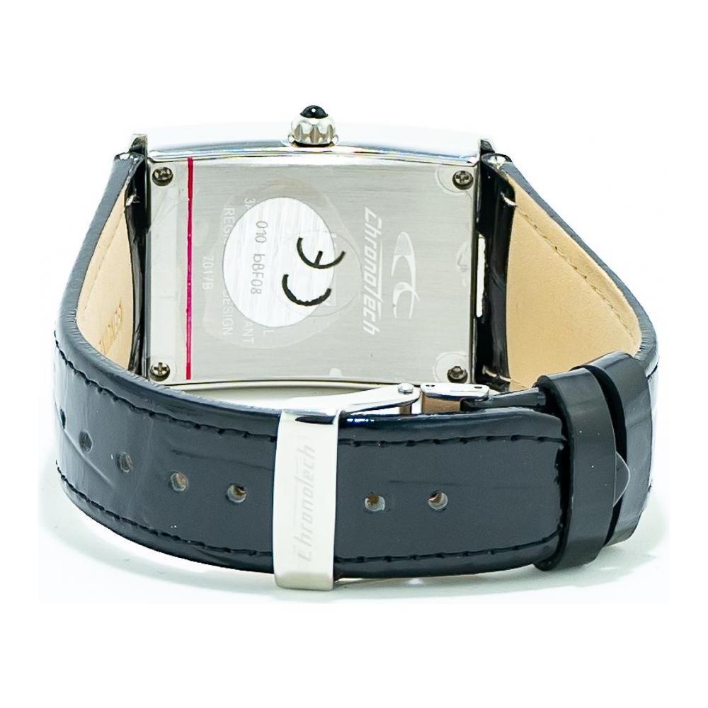 Chronotech Silver Stainless Steel Watch