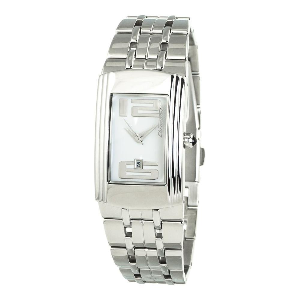 Chronotech Silver Stainless Steel Watch