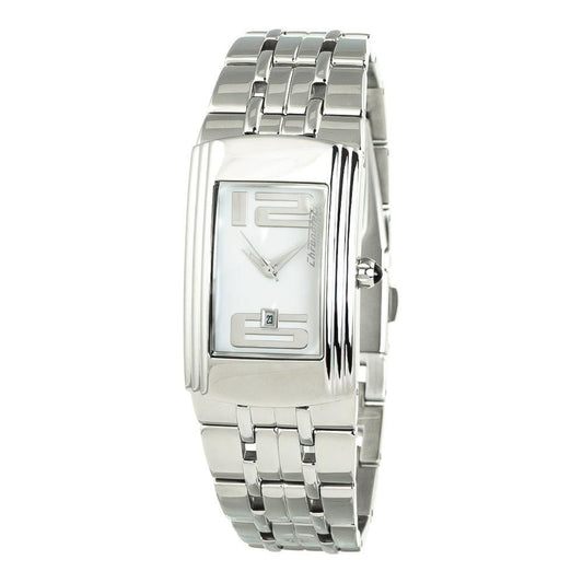 Chronotech Silver Stainless Steel Watch