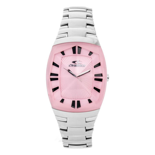 Chronotech Silver Stainless Steel Watch