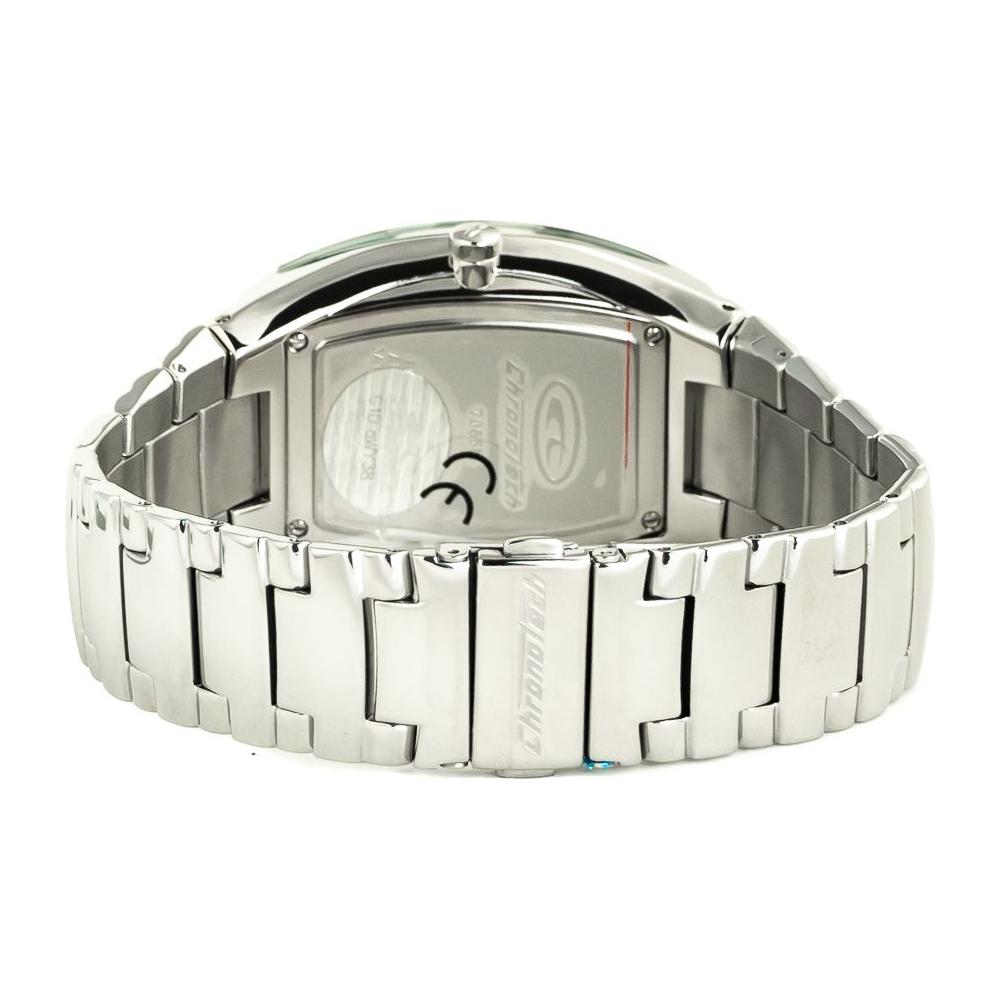 Chronotech Silver Stainless Steel Watch Chronotech Light Gray