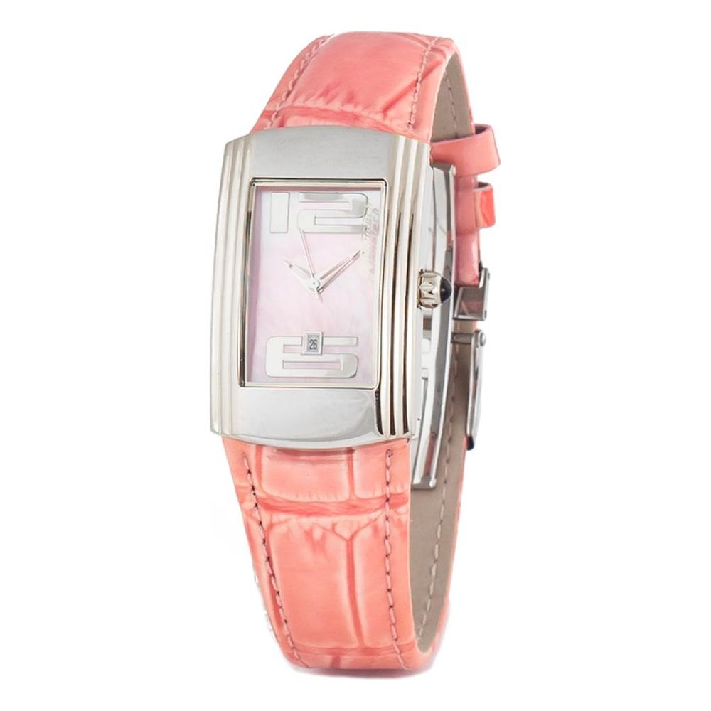 Chronotech Multicolor Leather Watch Chronotech Light Pink