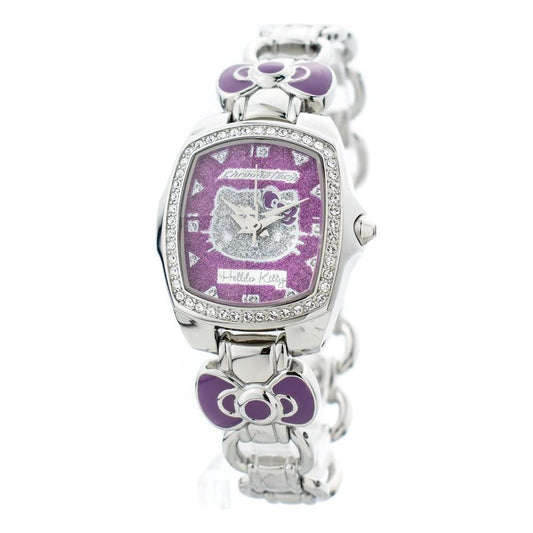 Chronotech Silver Stainless Steel Watch