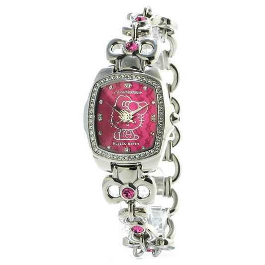 Chronotech Silver Stainless Steel Watch