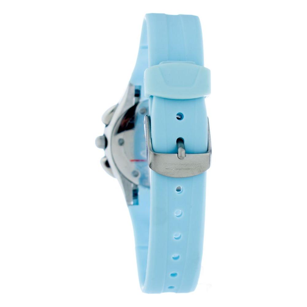 Chronotech Blue Rubber Watch Chronotech Light Steel Blue