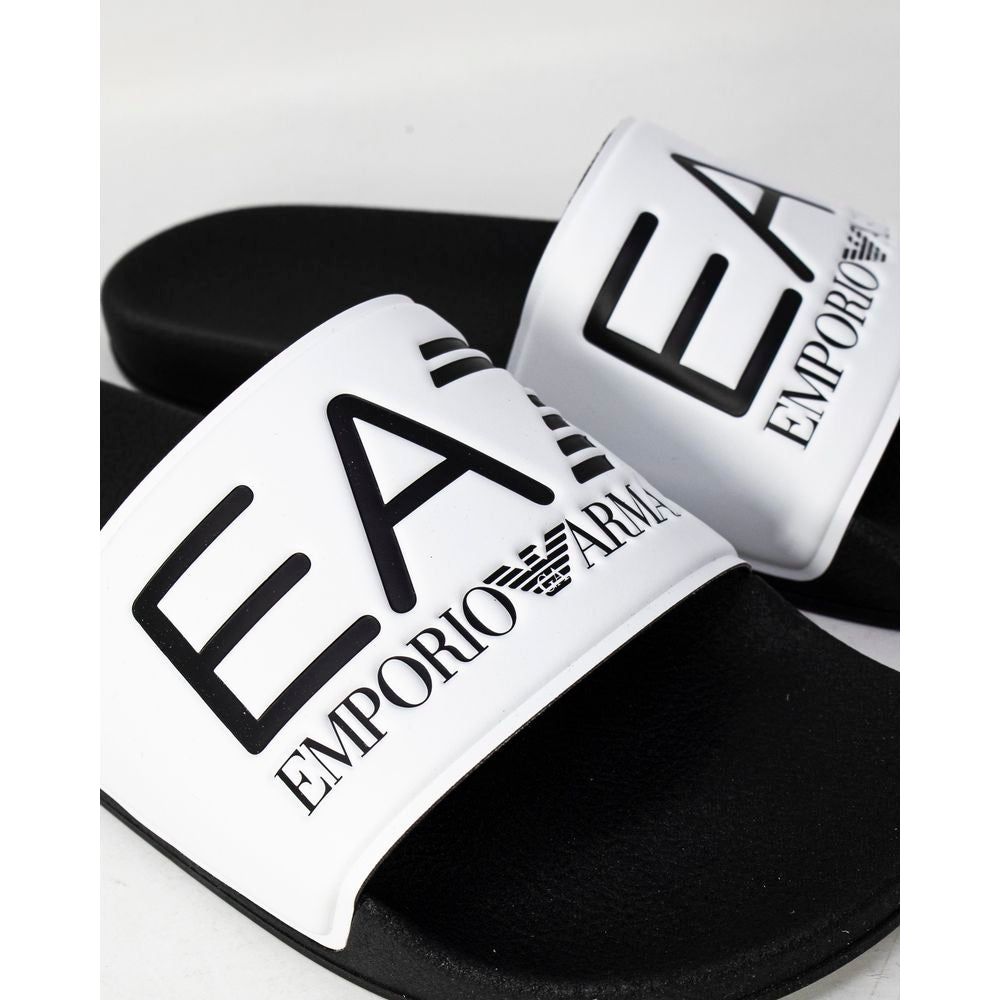 EA7 Emporio Armani Black And White Polyethylene Sandal EA7 Emporio Armani Lavender