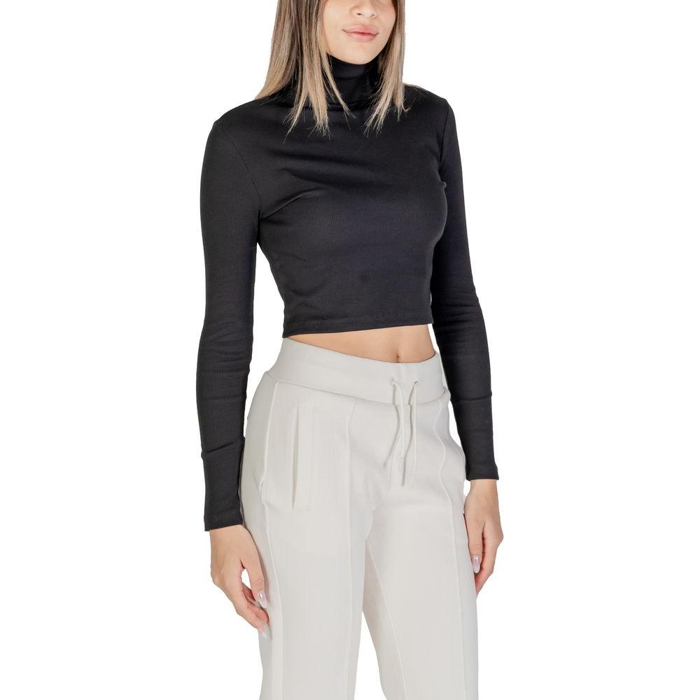 Calvin Klein Jeans Black Cotton Tops & T-Shirt Calvin Klein Jeans Light Gray