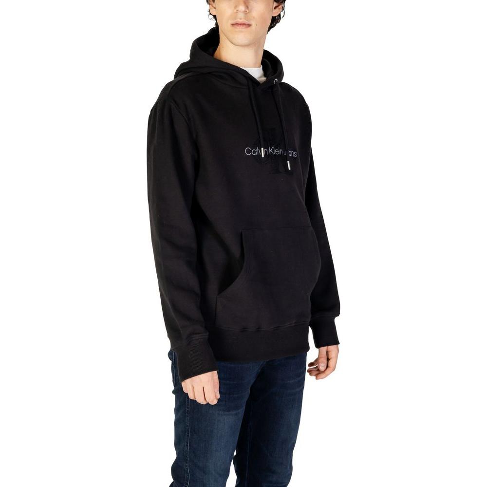 Calvin Klein Jeans Black Cotton Sweater Calvin Klein Jeans Black