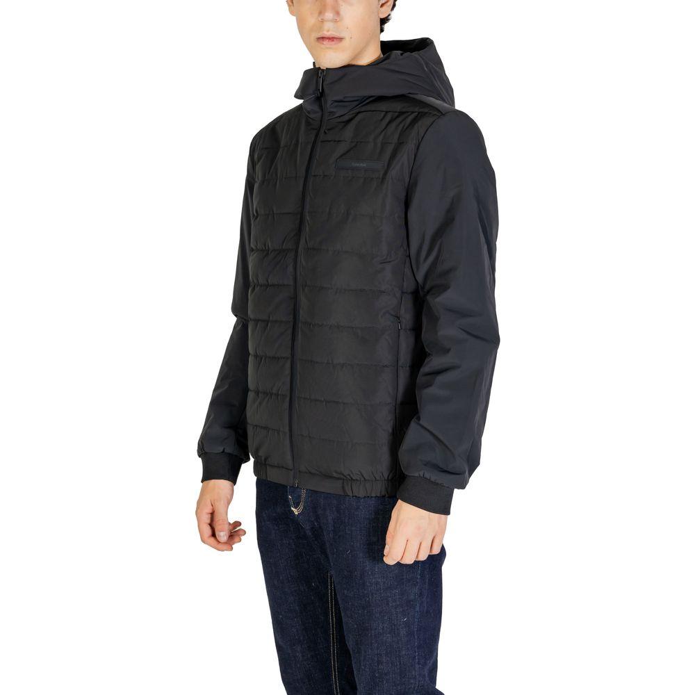 Calvin Klein Black Recycled Polyester Jacket Calvin Klein Dark Slate Gray