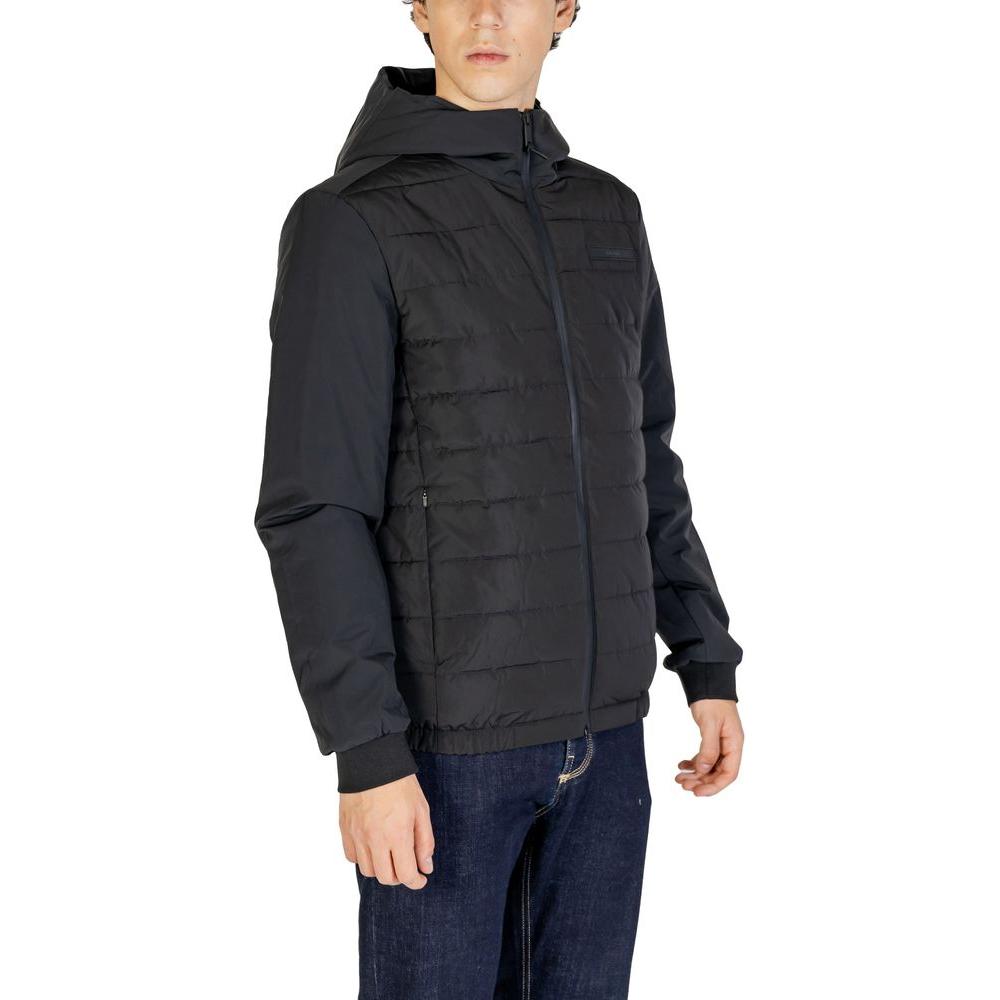 Calvin Klein Black Recycled Polyester Jacket Calvin Klein Dark Slate Gray