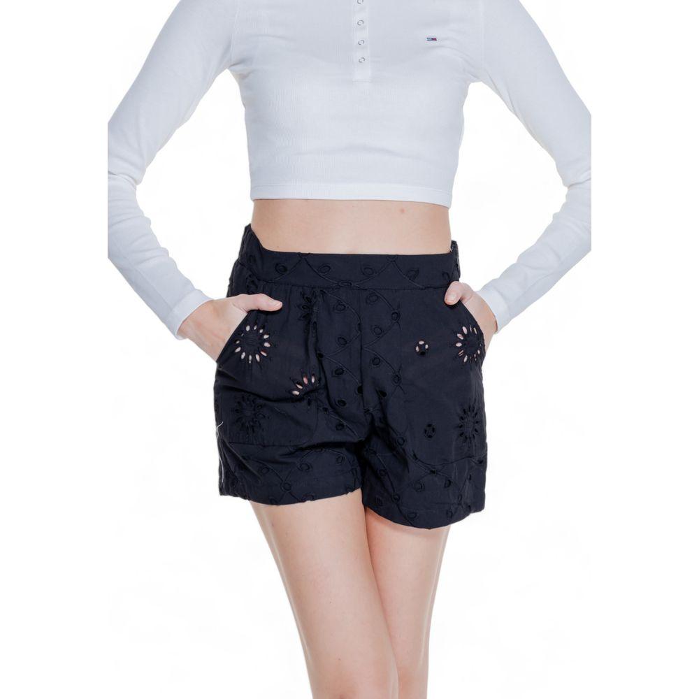 Only Black Cotton Short Only Dark Slate Gray