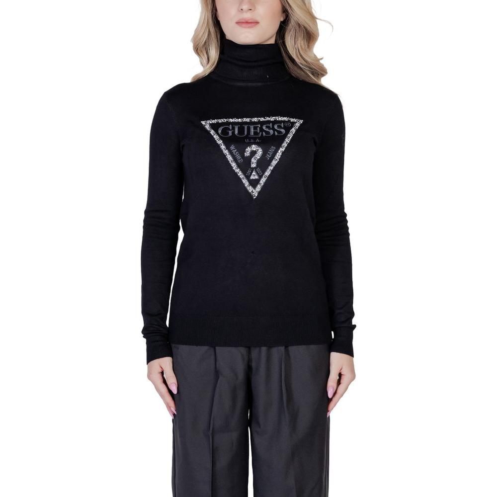 Guess Black Viscose Sweater Guess Black