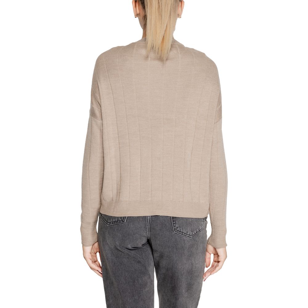 Only Beige Marabou Sweater