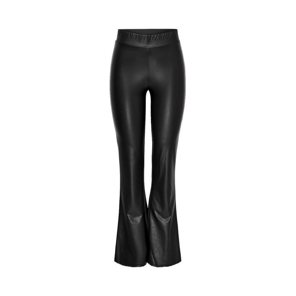 Only Black Polyester Jeans & Pant Only Dark Slate Gray
