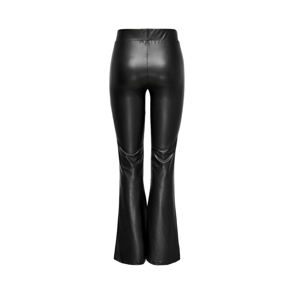 Only Black Polyester Jeans & Pant Only Dark Slate Gray