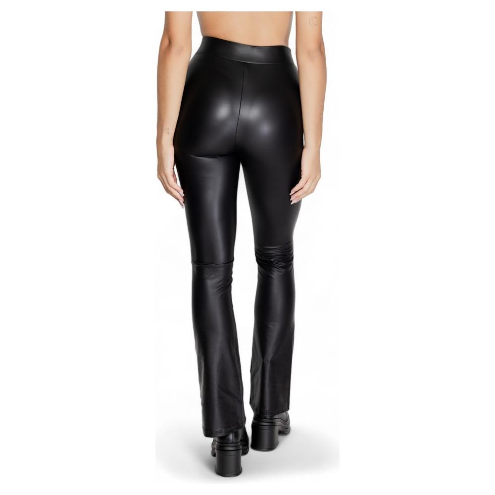 Only Black Polyester Jeans & Pant Only Light Gray