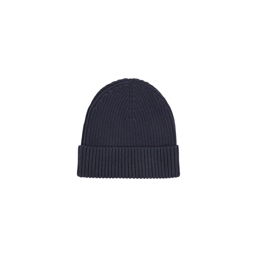 Calvin Klein Blue Organic Cotton Hats & Cap Calvin Klein Dark Slate Gray