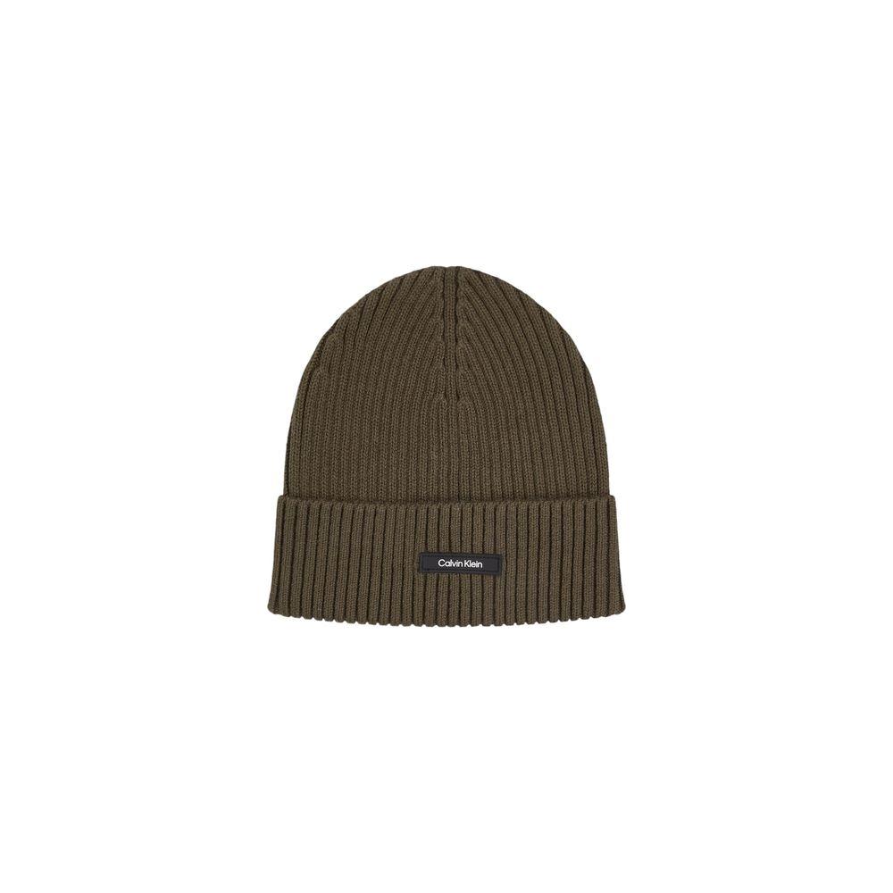 Calvin Klein Blue Organic Cotton Hats & Cap Calvin Klein Dark Slate Gray