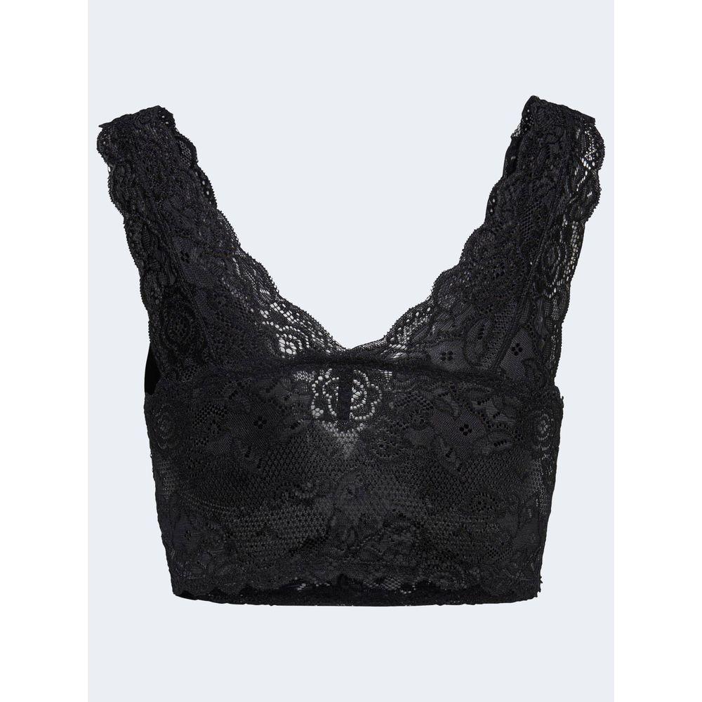 Only Black Polyester Underwear Only Lavender