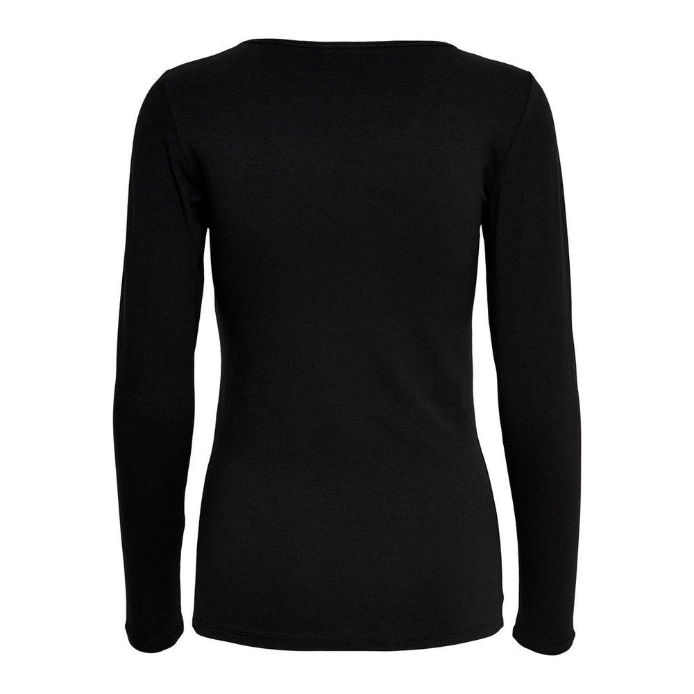 Only Black Cotton Tops & T-Shirt Only Black