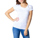 Only White Cotton T-Shirt ON-4051300008-IT44|L