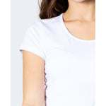 Only White Cotton T-Shirt ON-4051300008-IT44|L