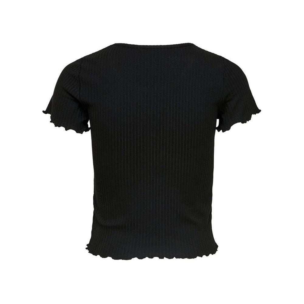 Only Black Polyester Tops & T-Shirt Only Black