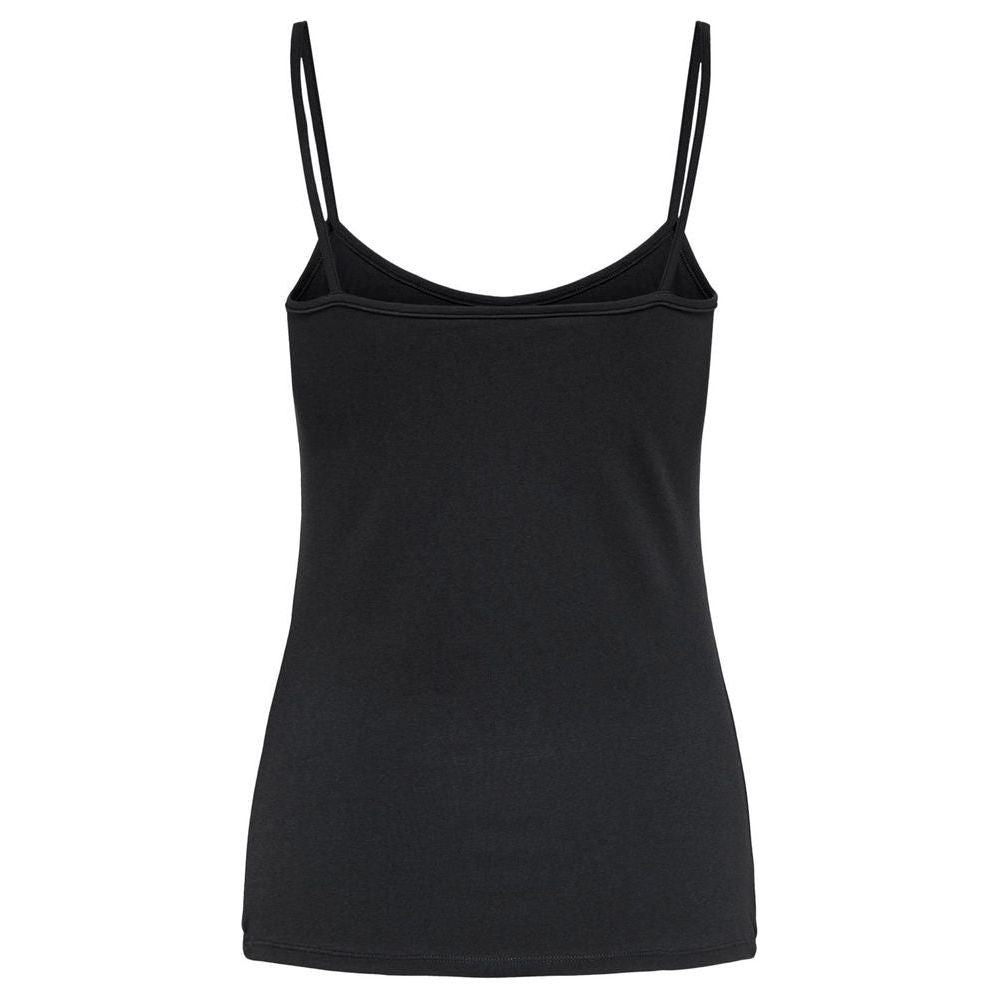 Only Black Cotton Tops & T-Shirt Only Dark Slate Gray