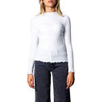 Only White Polyester Turtleneck ON-5477600008-IT44|L