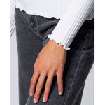 Only White Polyester Turtleneck ON-5477600008-IT44|L