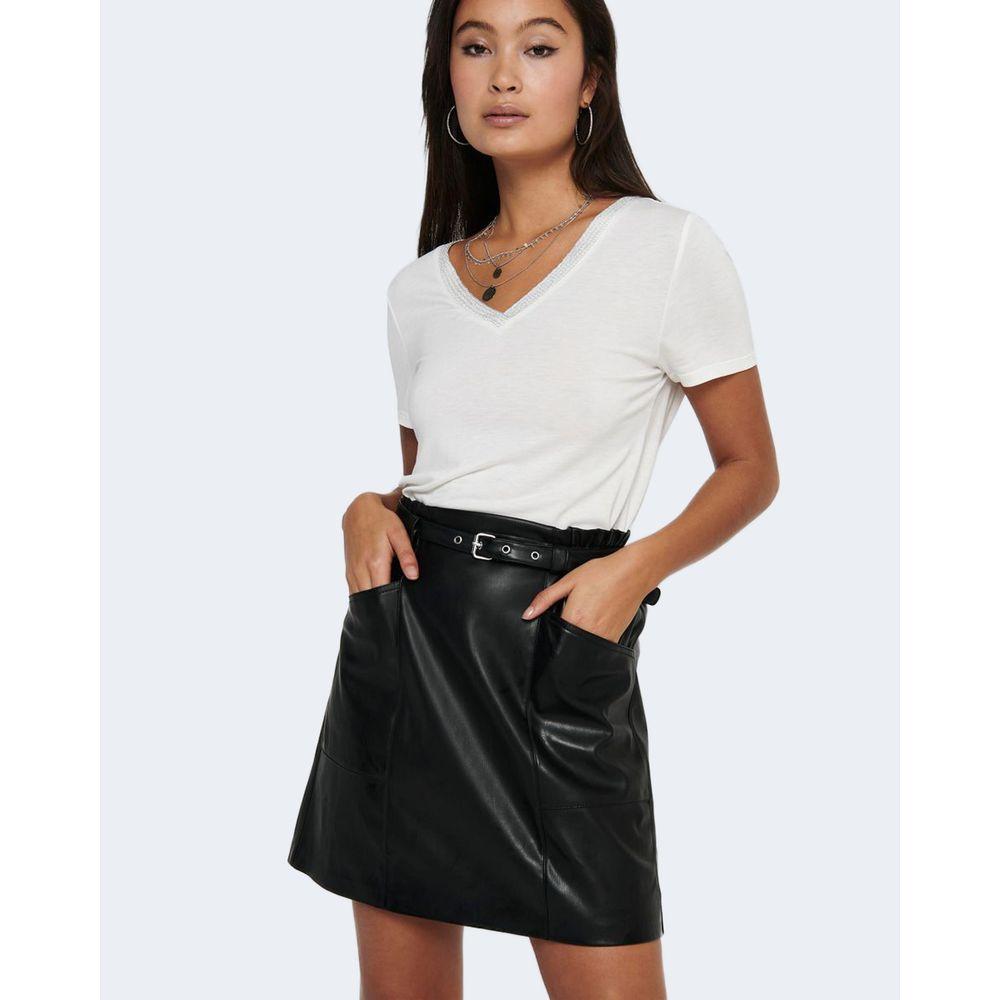 Only Black Polyester Skirt Only Black
