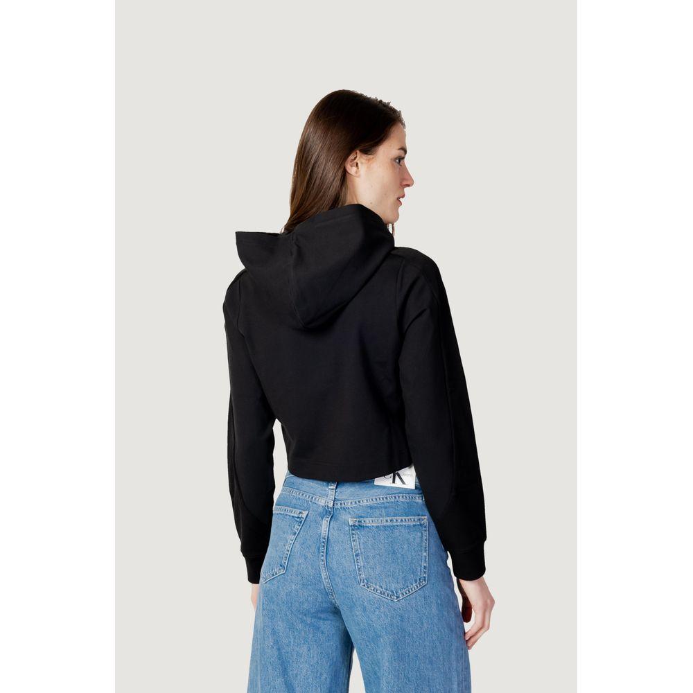 Calvin Klein Jeans Black Viscose Tops & T-Shirt Calvin Klein Jeans Light Gray
