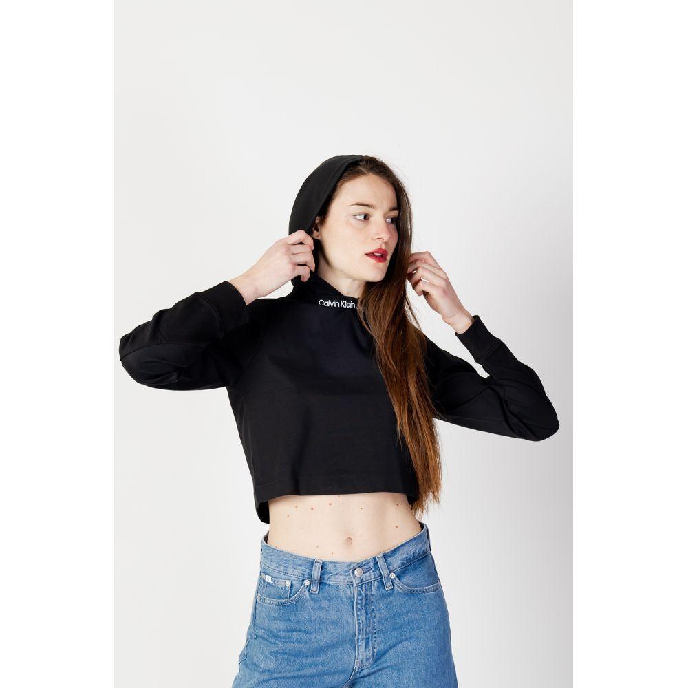 Calvin Klein Jeans Black Viscose Tops & T-Shirt Calvin Klein Jeans Dark Slate Gray