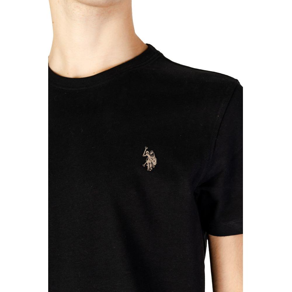 U.S. POLO ASSN. Black Cotton T-Shirt U.S. POLO ASSN. Wheat