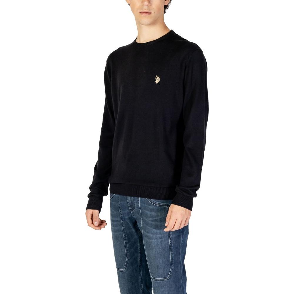 U.S. POLO ASSN. Black Cotton Sweater U.S. POLO ASSN. Black