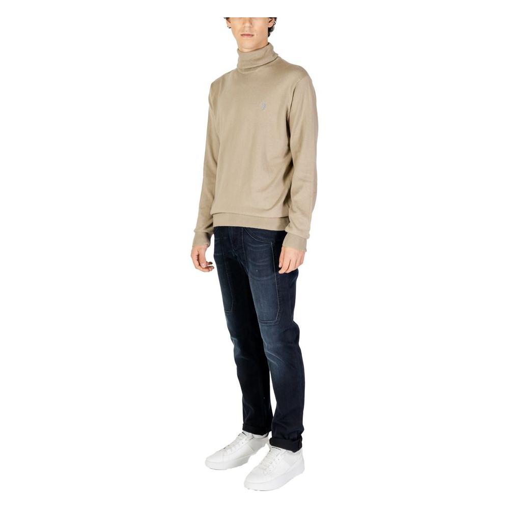 U.S. POLO ASSN. Beige Cotton Sweater U.S. POLO ASSN. Black