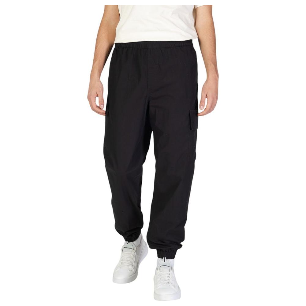 Calvin Klein Jeans Black Cotton Jeans & Pant Calvin Klein Jeans Black