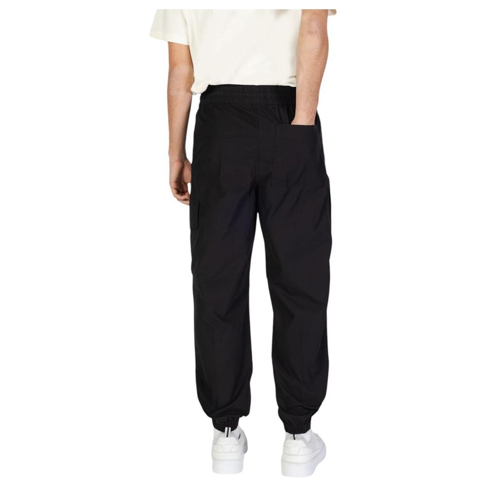 Calvin Klein Jeans Black Cotton Jeans & Pant Calvin Klein Jeans Black