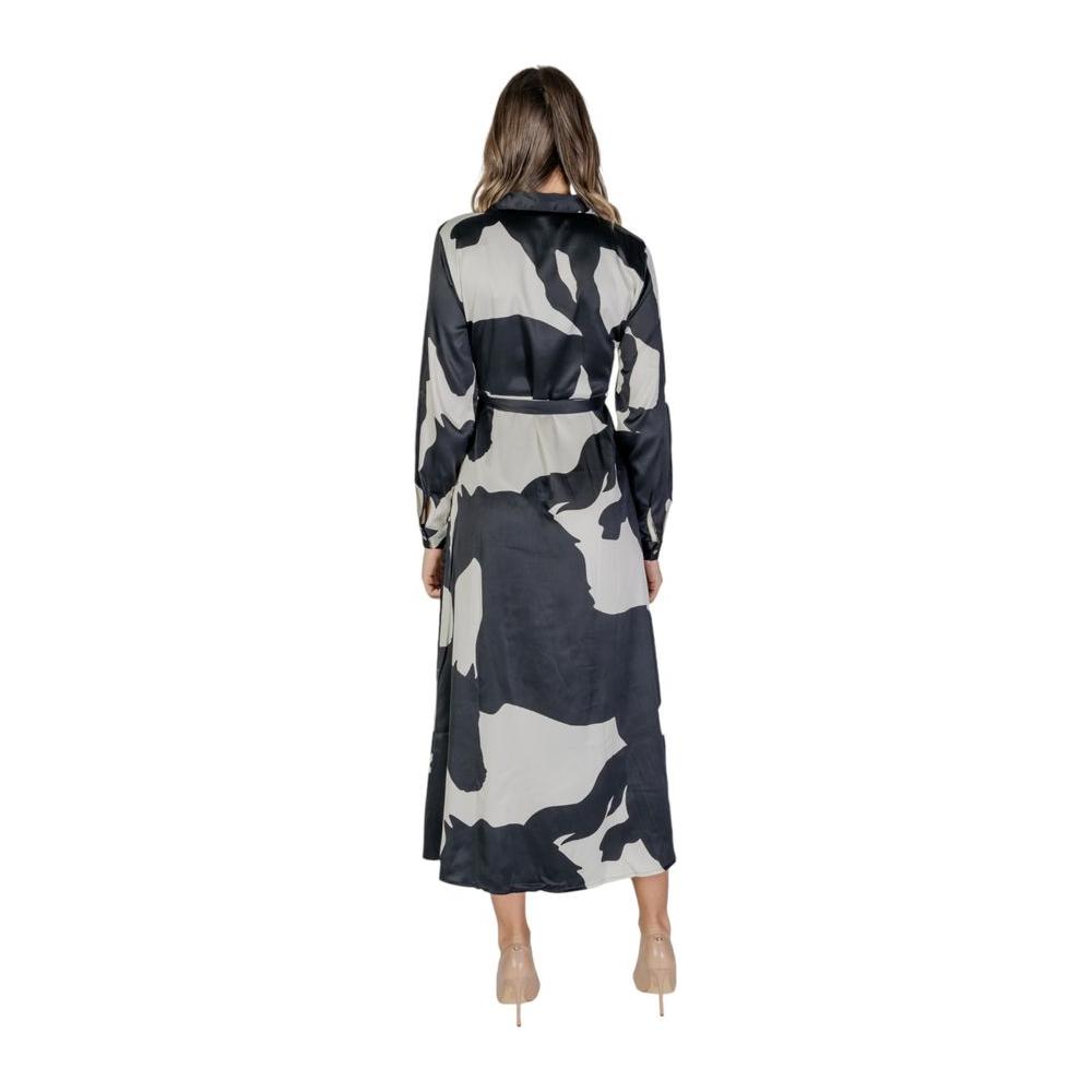 Only Black Recycled Polyester Dress Only Gray