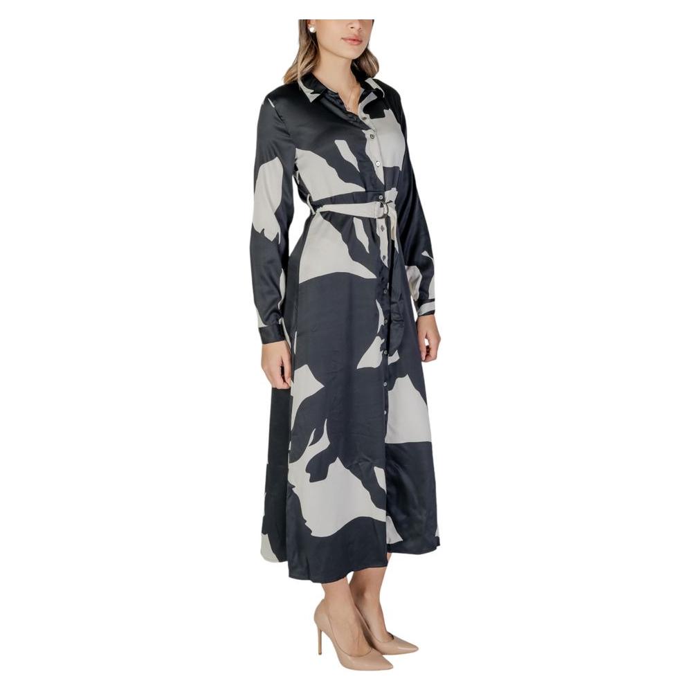 Only Black Recycled Polyester Dress Only Gray