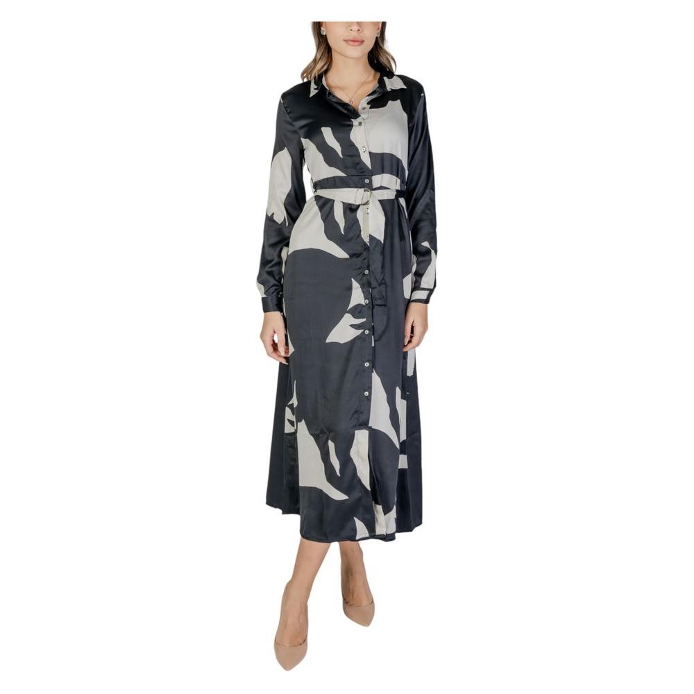 Only Black Recycled Polyester Dress Only Gray