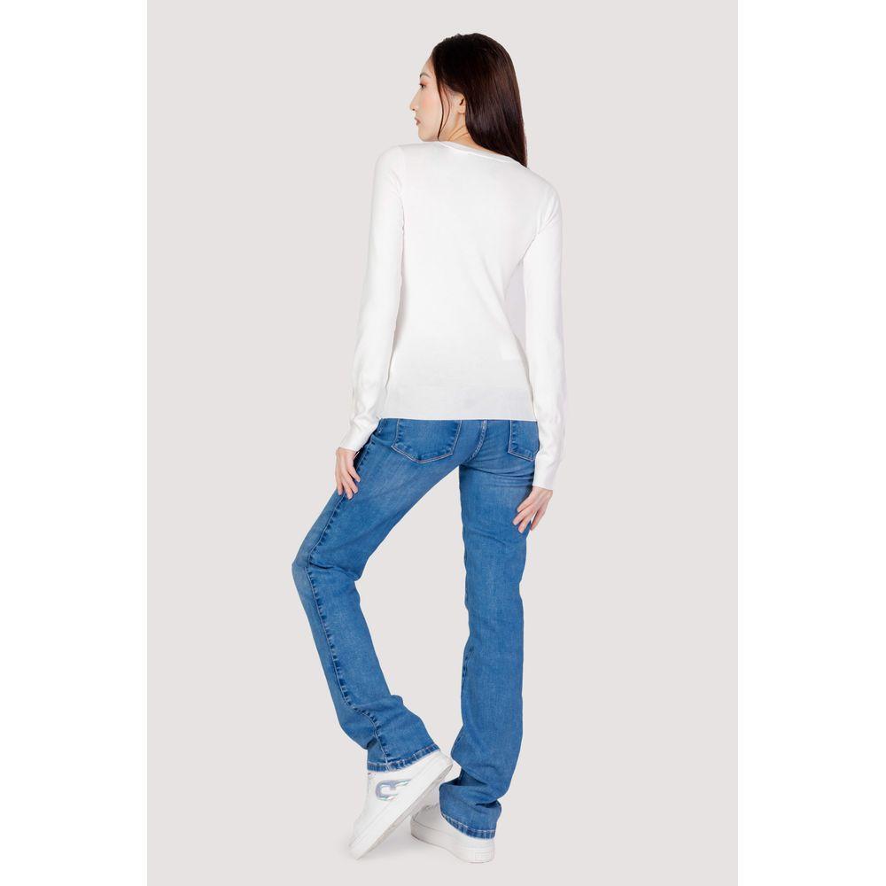 Guess White Cotton Sportswear GU-11479800008-IT38|XS