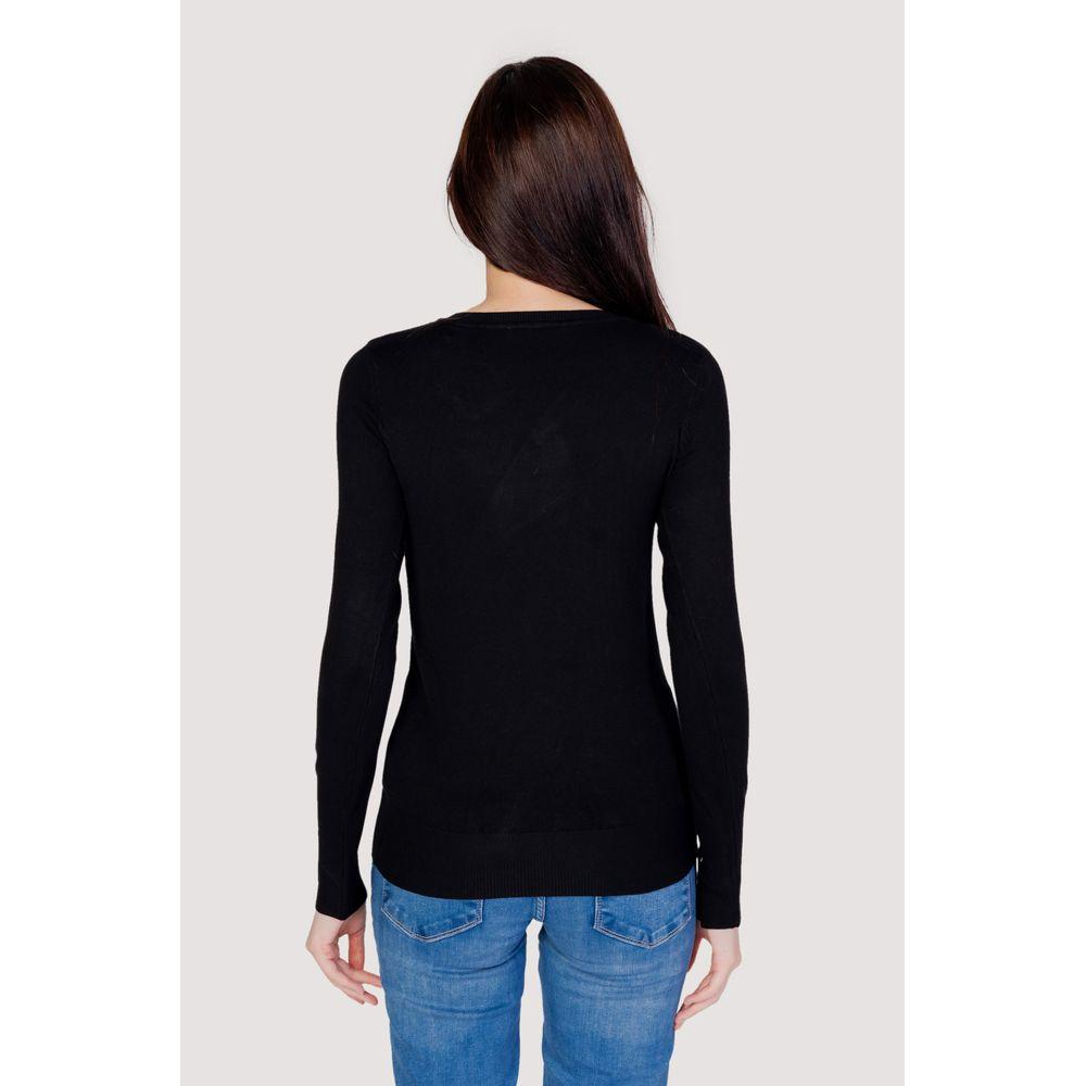 Guess Black Cotton Tops & T-Shirt Guess Lavender