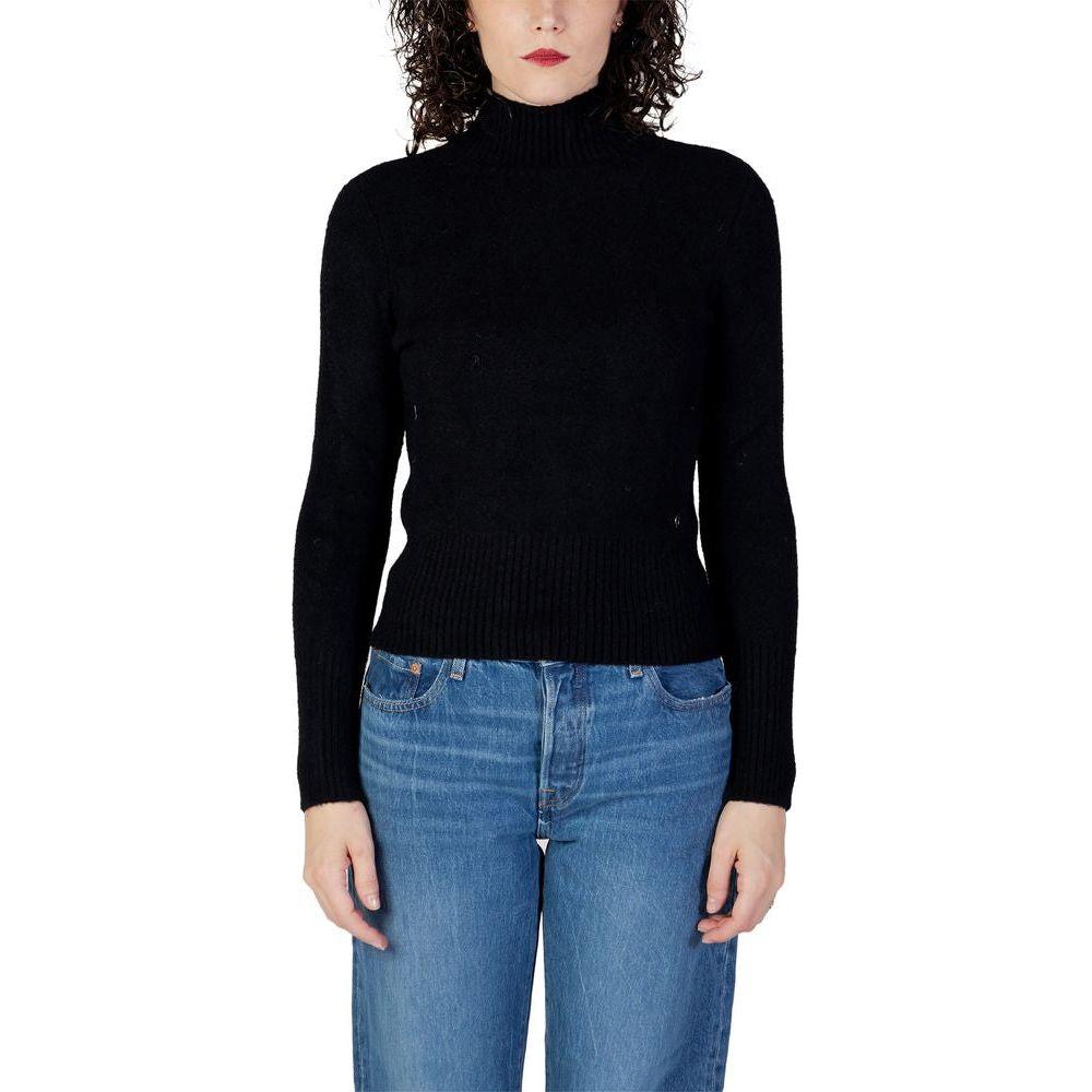 Guess Black Polyamide Sweater Guess Black