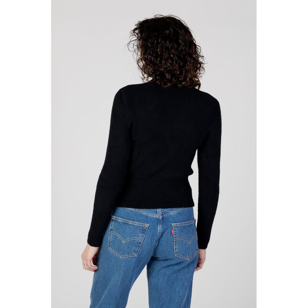 Guess Black Polyamide Sweater Guess Light Gray