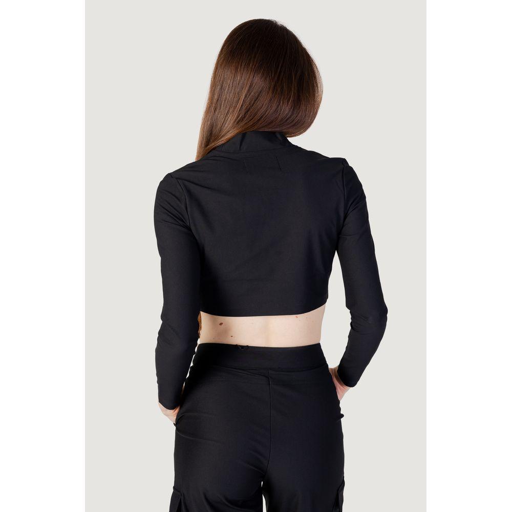 Calvin Klein Jeans Black Recycled Polyester Tops & T-Shirt Calvin Klein Jeans Lavender
