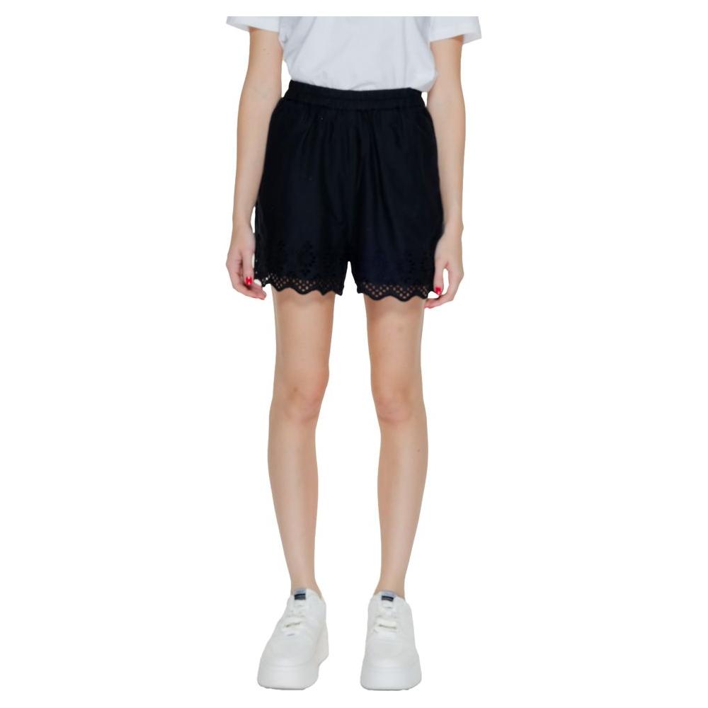 Only Black Organic Cotton Short Only Black
