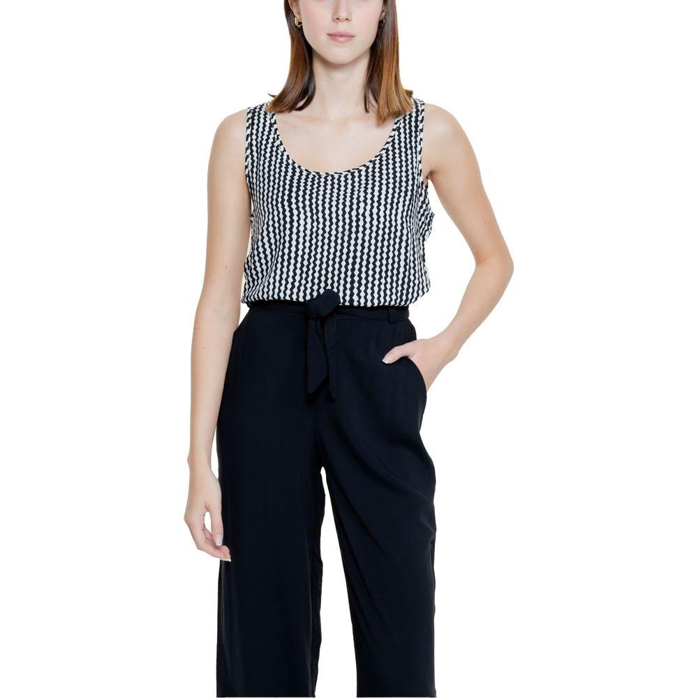 Only Black Viscose Tops & T-Shirt Only Black