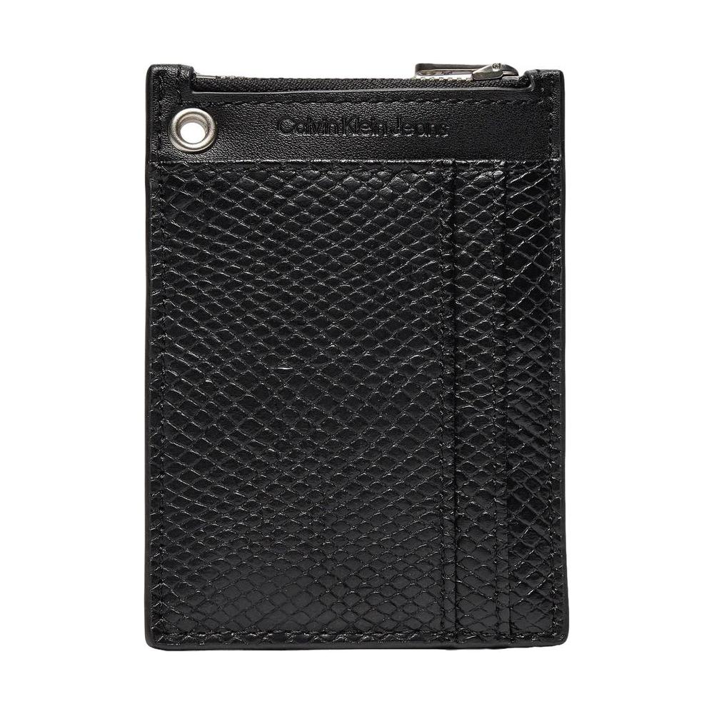 Calvin Klein Jeans Black Polyethylene Wallet Calvin Klein Jeans Dark Slate Gray
